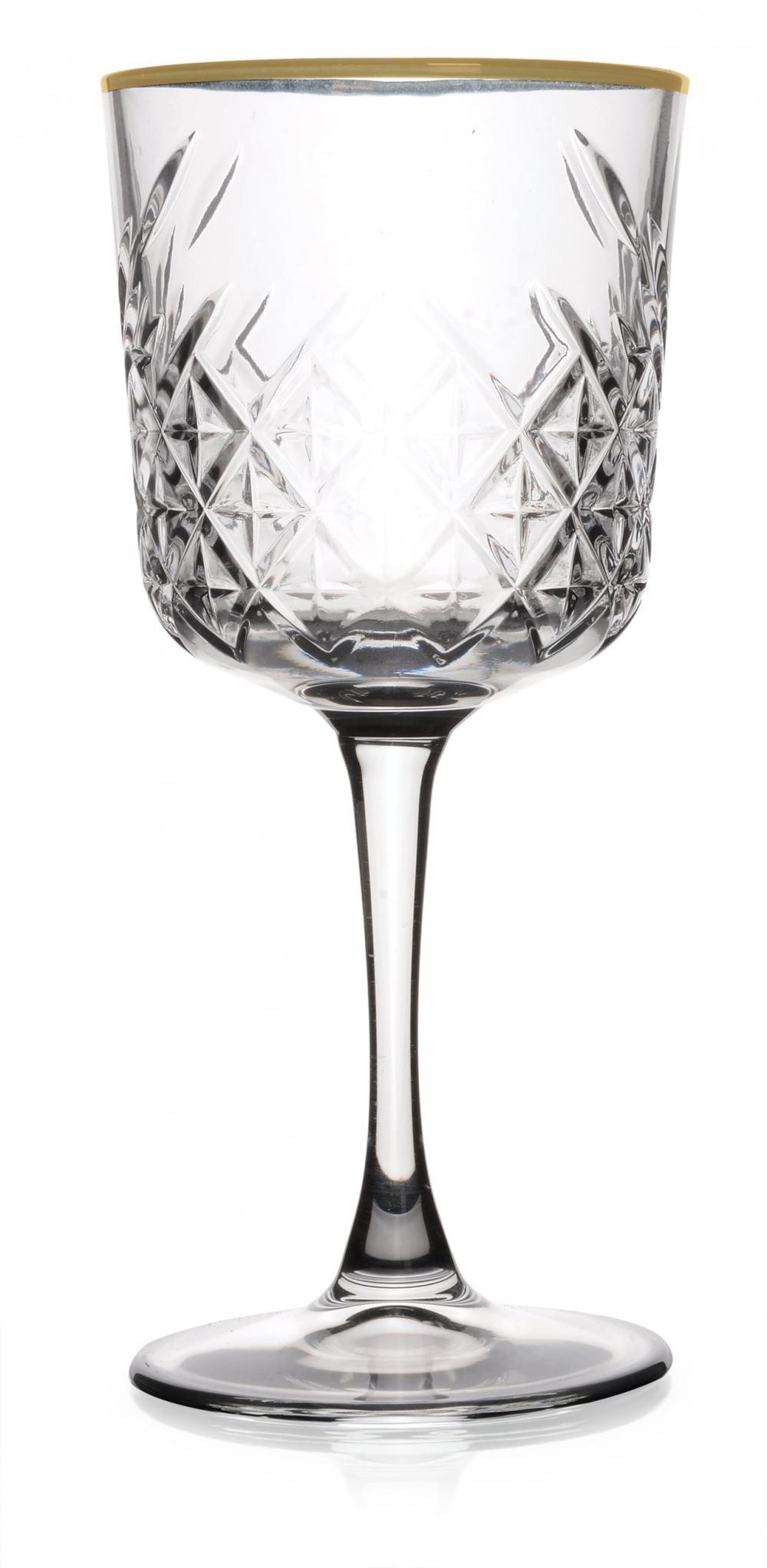 Rotweingläser Timeless, 330 Ml, 12 Stück – Elegante Kelche Aus Kristallglas, Transparent