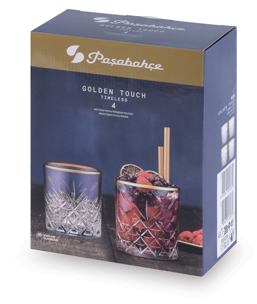 Pasabahce 52790 Timeless Whisky Glass, 355 ml, Pack of 12, Transparent
